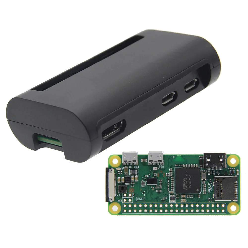 

Raspberry Pi Zero W Wireless Mother Board + ABS Case / Enclosure Kit Pi0 W Starter Set