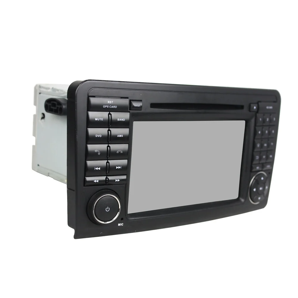 Cheap KLYDE 8 Core 1024*600 Android 8.0 Car Multimedia Player 7 Inch For BENZ  ML CLASS W164 2005-2012 Audio Stereo Radio DVD Player 1