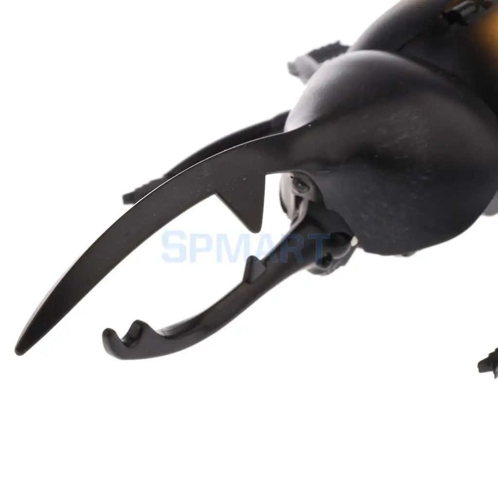 RC Infrared Remote Control Spider Prank Toys Insects Joke Scary Trick Gag Party Halloween Xmas Gift Kids Friends Cat Toy Yellow