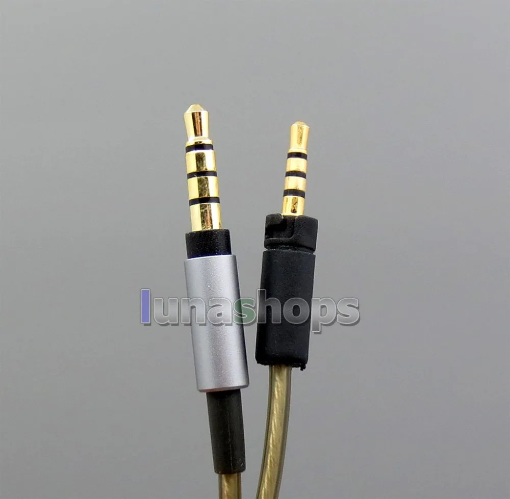 LN006316 3,5 мм посеребренные кабель для Sennheiser Momentum 1,0 2,0 Накладные наушники