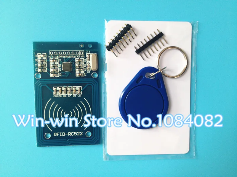 

1pcs/lot MFRC-522 RC522 RFID RF IC card sensor module to send Fudan card,Rf module keychain