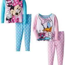 Милые детские пижамы для девочек комплекты принцессы Белоснежки Детские пижамы Pijama Infantil пижамы Домашняя одежда мультфильм детские Pijama YW227