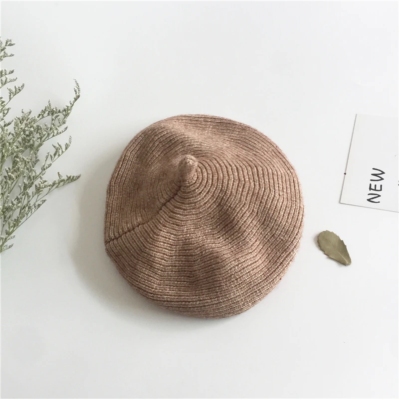 gorro de malha berço bebê meninos meninas tampas de lã quente chapéu