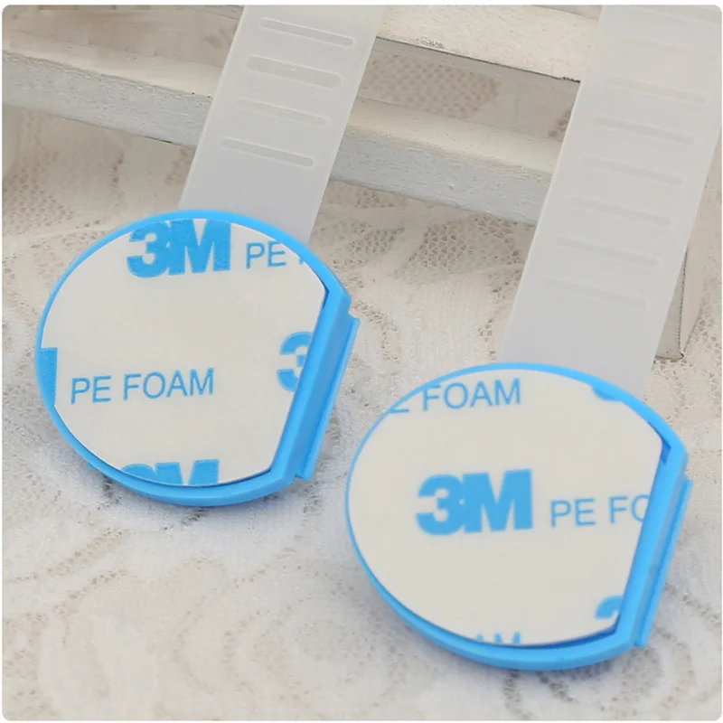 2 قطعة الطفل قفل درج للأمان الطفل سلامة أقفال خزانة و الأشرطة البلاستيك قفل للأطفال خزانة الطفل حماية مانع