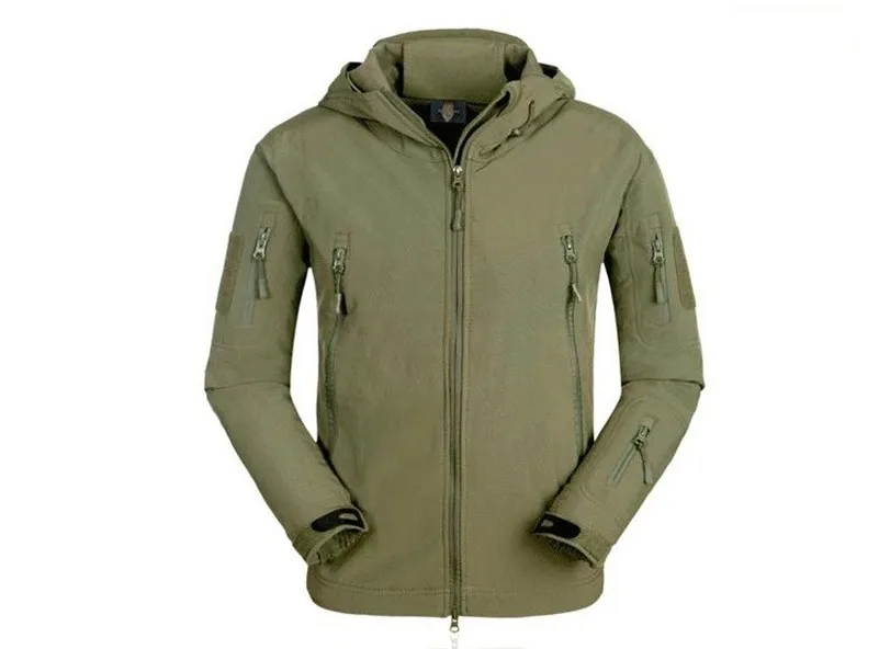Jaqueta de Caça ao ar Esportes do Exército Militar à Prova V4.0 à Prova Dwaterproof Água Escudo Macio Tático Livre Swat Treinamento Vento Outerwear Cabolsa Roupas 15 High Quality Esporte e Lazer