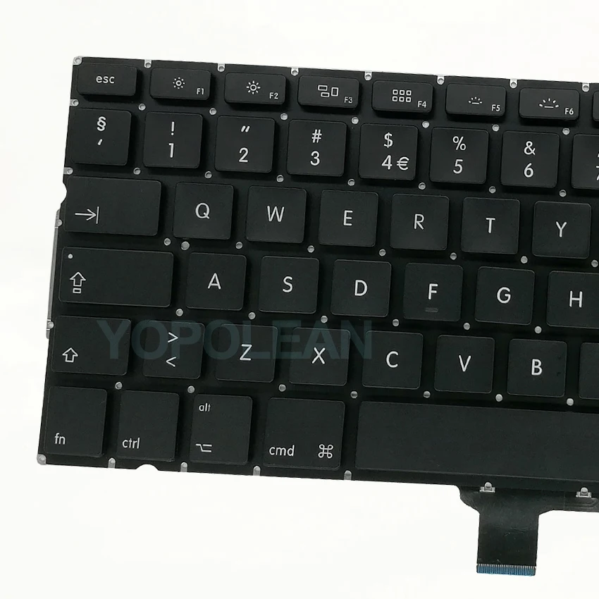 5 шт. норвежская Клавиатура для MacBook Pro, моноблок 1" A1278 2009-2012 лет