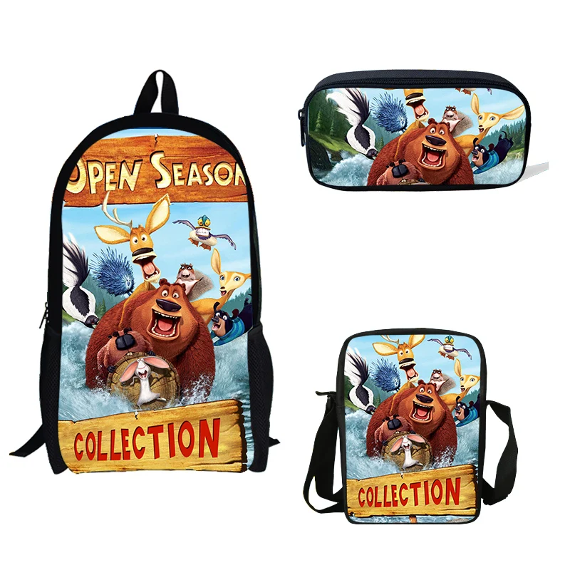 

Customized School Bags CartoonYogi Bear Print School Backpack For Girls Boys Orthopedic Schoolbag Backpacks Children