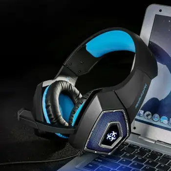 

3.5mm USB Gaming Headset V1 LED Mic Casque Surround Sound Over-Ear Headphone For PC Laptop PS4 Xbox One 360