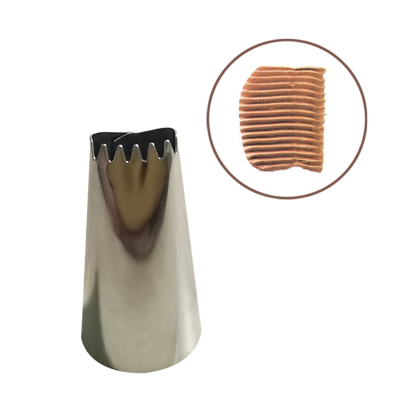 

1pc Cake Tool Cream Flower Maker Nozzle Stainless Steel Icing Piping Cupcake Maker Mold Nozzle Kitchen Baking Decorator Nozzle