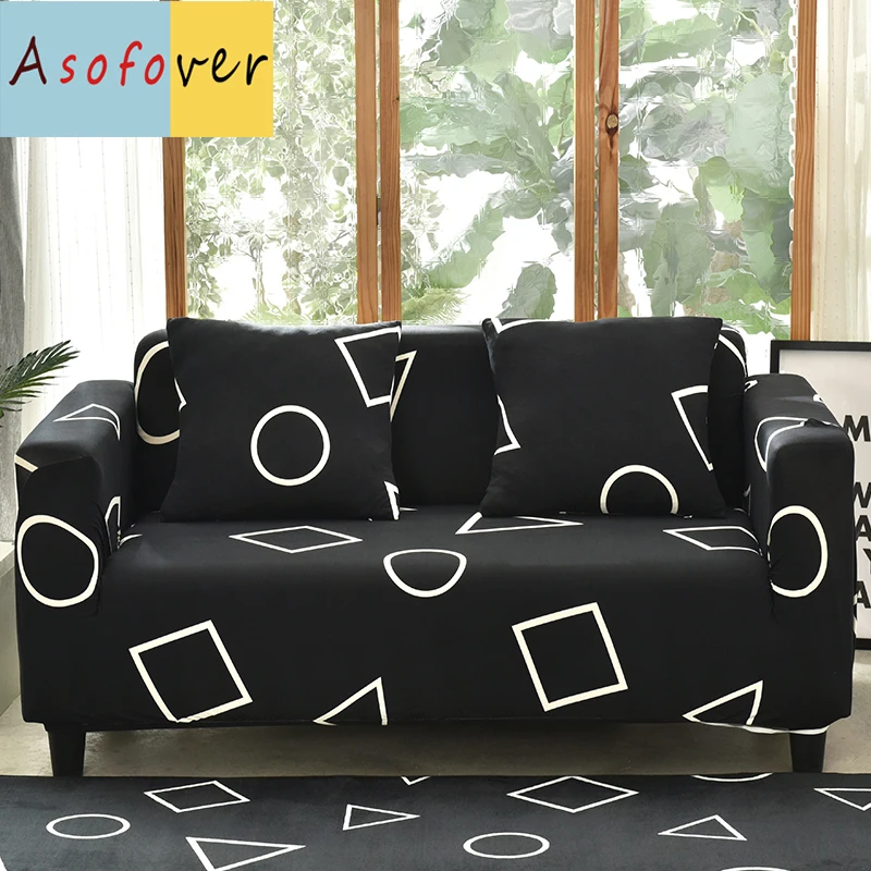 Лучшие продажи элегантный диван крышка эластичный диван Slipcover Cubre диван растягивающиеся покрытия для мебели протектор Чехлы для дивана для гостиной - Цвет: 14