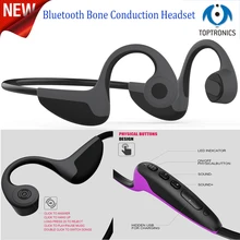 Новое поступление, на детей от двух до костной проводимости Технология Bluetooth5.0 Беспроводной гарнитура с костной проводимостью с микрофоном с коробкой для спортивные наушники