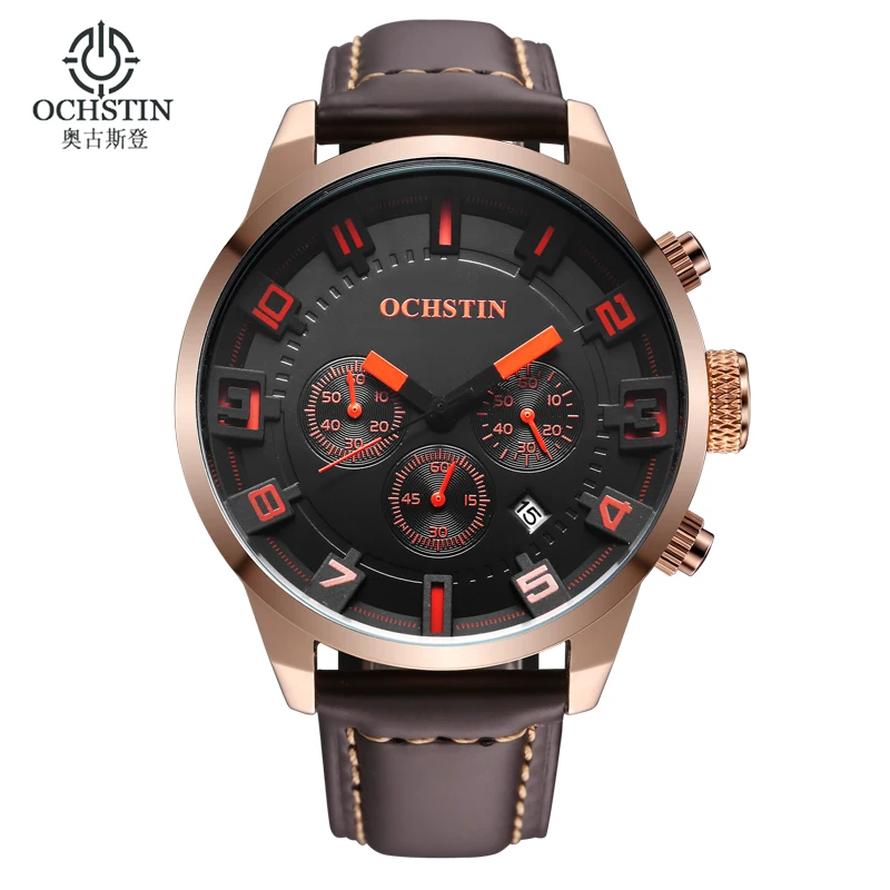 Prix pour Montre homme Top Marque De Luxe Militaire En Cuir Sport Quartz Montre Chronographe Relogio Masculino Multi-fonction Montre Hommes Prix pour Montre homme Top Marque De Luxe Militaire En Cuir Sport Quartz Montre Chronographe Relogio Masculino Multi-fonction Montre Hommes