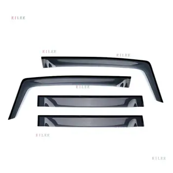 

Fit for Jeep Renegade 2015-2020 Window Visors Side Mirror Rain Guard Trim