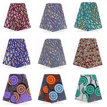 Новейшая африканская ткань для восковой печати, обычная Анкара, мягкая ткань для восковой печати, голландский батик в африканском стиле, 6 ярдов/партия