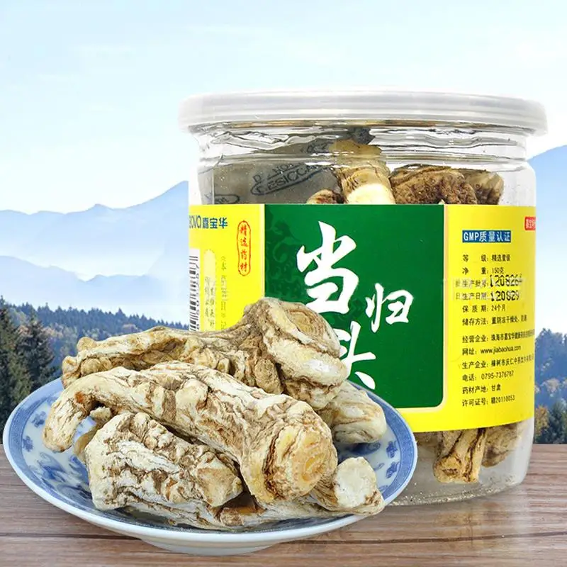 150g Angelica Sinensis Head Chinese Medicine Herbs Wild Dry Dong Quai