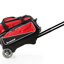 Гарантия качества 2 мяч двойной ролик Боулинг Сумка с бесплатной доставкой