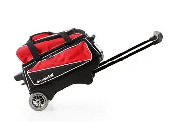 

100% quality guarantee 2 Ball Double Roller Bowling Bag with free shipping