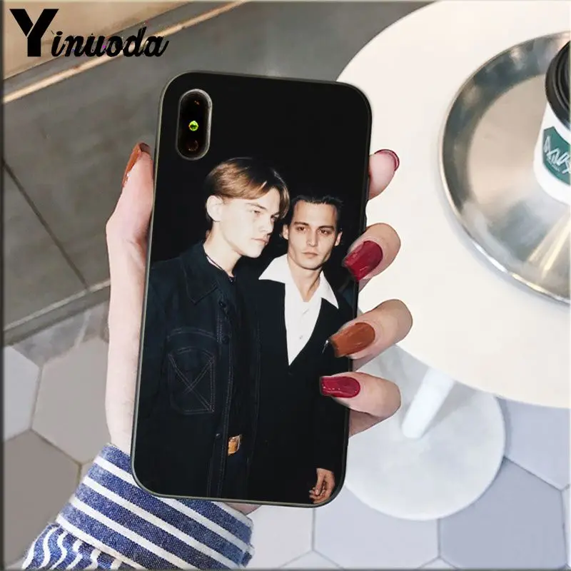 Yinuoda johnny depp клиент высокого качества чехол для телефона Apple iPhone 8 7 6 6S Plus X XS MAX 5 5S SE XR мобильный чехол - Цвет: A4