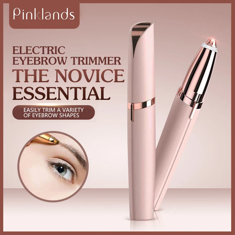 

Mini Electric Eyebrow Trimmer Pen Remover Painless Shaving Eye brow Razor Epilator Face Lipstick Eyebrow Trimmer for Women