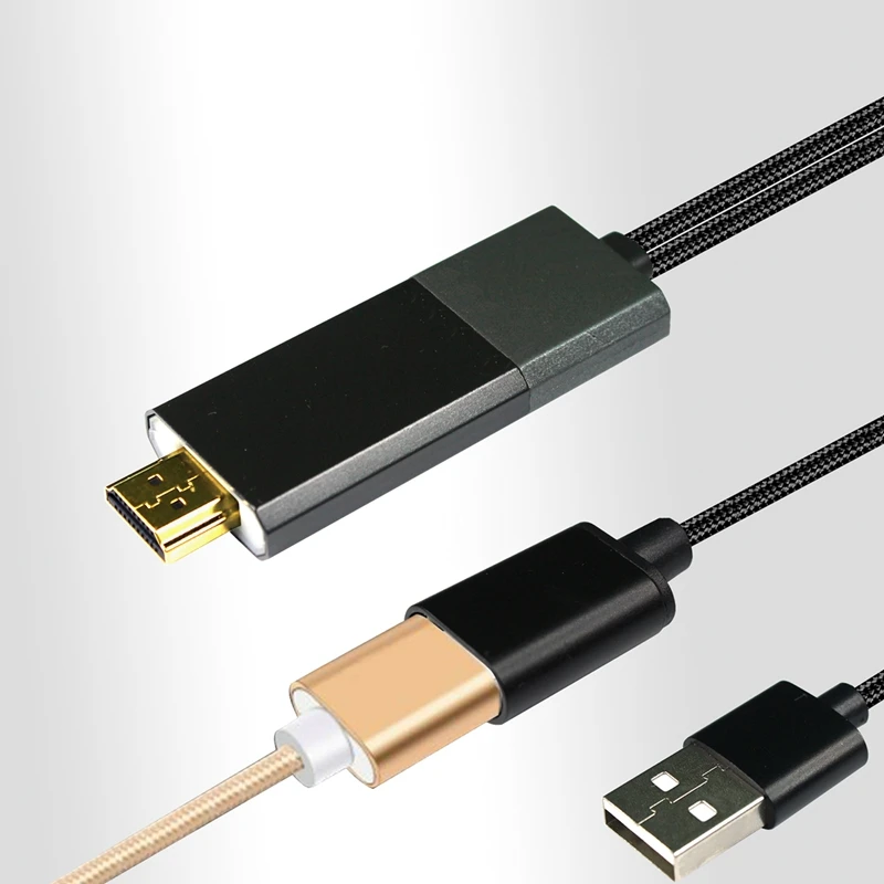 Hdmi кабель для Iphone 8X7 6S Plus Ipad Tv Android телефонов к Hdmi адаптер Full Hd 1080P Usb Hdmi конвертер Кабель Hdmi