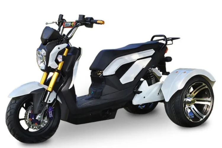 Горячая продажа Мотоцикл Электрический трехколесный велосипед мото 60V | Отзывы и видеообзор