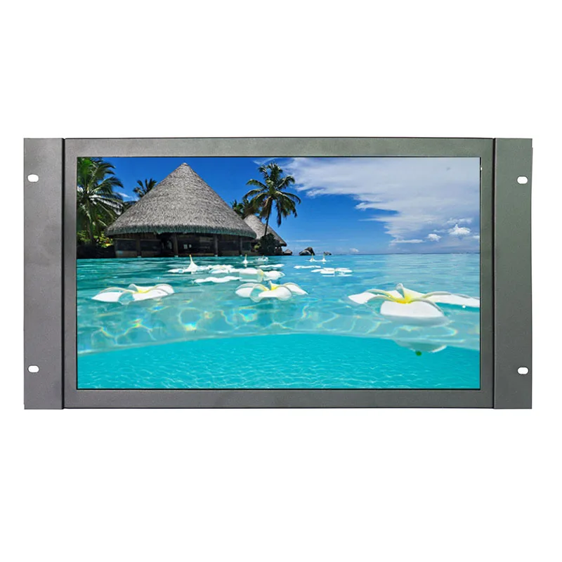Moniteur tactile résistif tactile de 1920x1080, 17 pouces, 16:9 large, cadre ouvert, avec Interface AV/BNC, VGA et HDMI