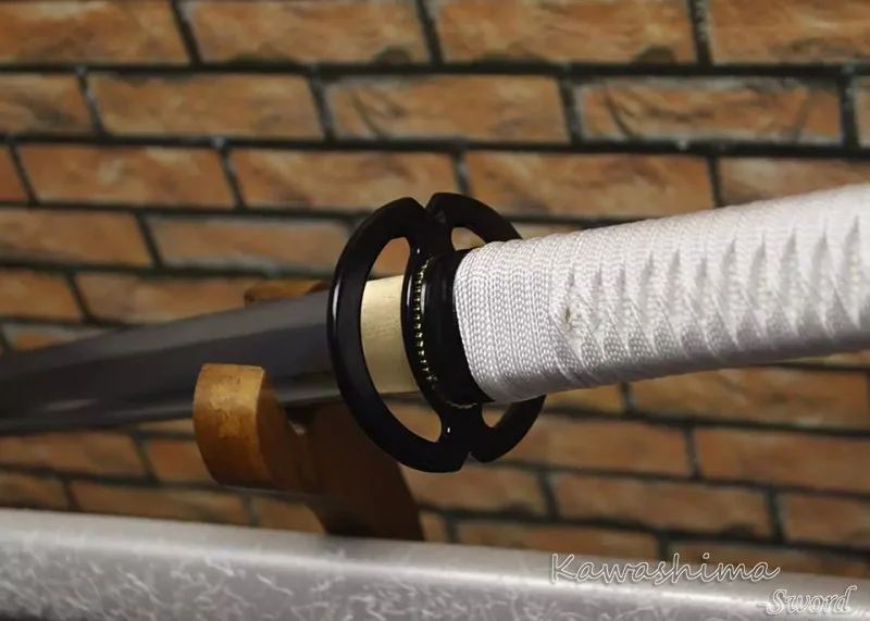 Японский катана Tang Dao Musashi складное стальное прямое лезвие настоящий самурайский