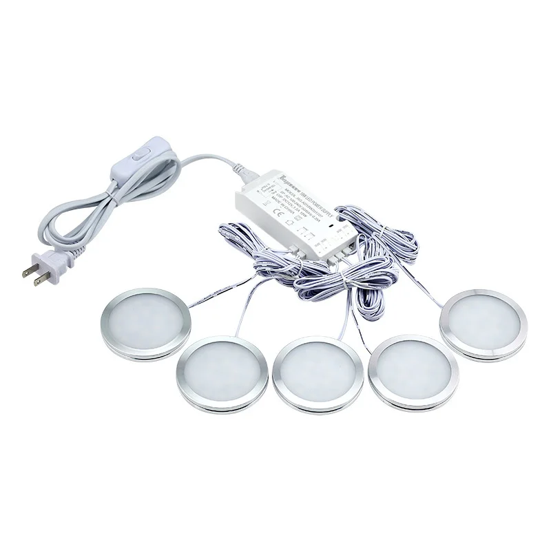 

LED 1W 2.5W 3.5W 1to5 1to6 cabinets bookcases wine cabinet shoes wardrobe showcase round downlight W / WW showcase ceiling lamps