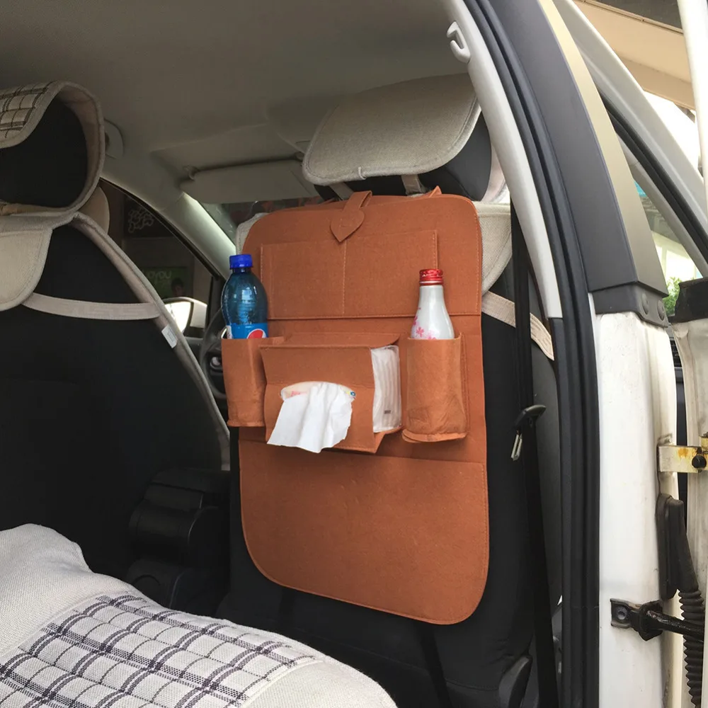 

Car Back Seat Storage Organizer Multi-Pocket Car Hanging Bag Holder Protective Covers Car Rear Seats Pouch