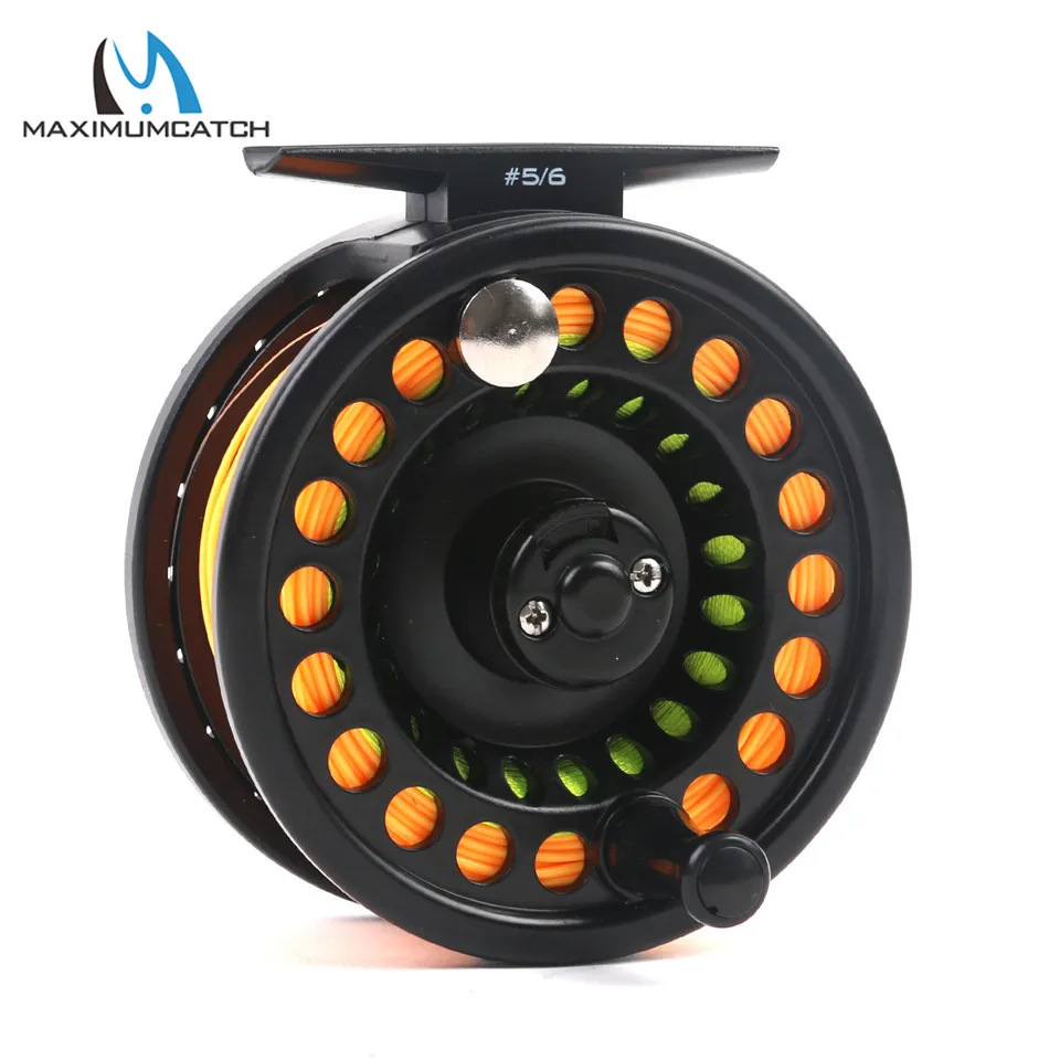 Maximumcatch جديد 5WT 4 قطع 9ft ألياف الكربون يطير قضيب مع 5/6wt بكرة و خطوط وصندوق و الذباب يطير الصيد قضيب كومبو