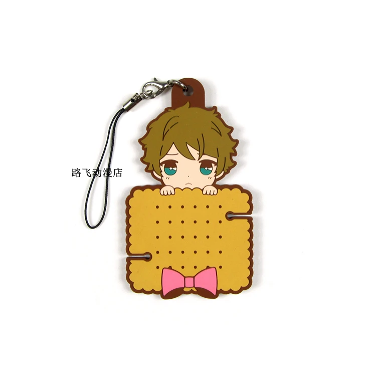 Аниме Ensemble Stars Akehoshi Subaru Hidaka Hokuto Yuuki Makoto Isara Mao Tenshouin Eichi фигурка резиновый брелок