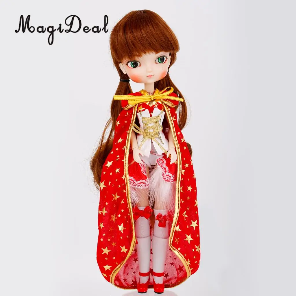 Detachable 14-Joints Make Up BJD SD Girl Doll 1/6 Ball Jointed Doll Collections Play Set Xmas New Year Birthday Gift Box