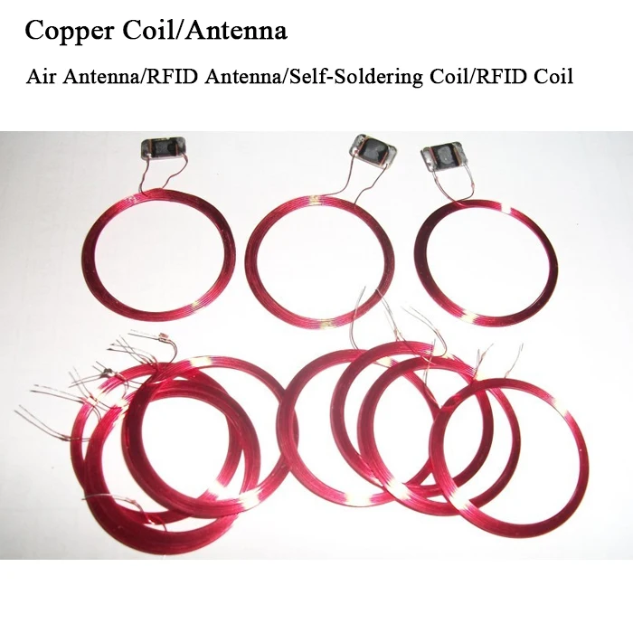 copper coil antenna detail 1