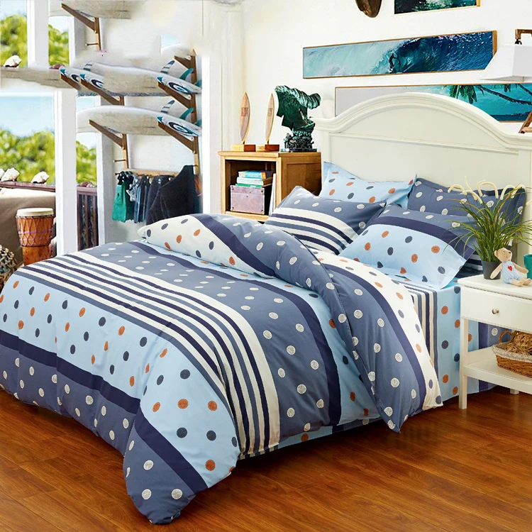 Fashion Single Duvet Cover Twin Size 110*150cm 100% Cotton Reactive Printing Twill Duvet Cover 