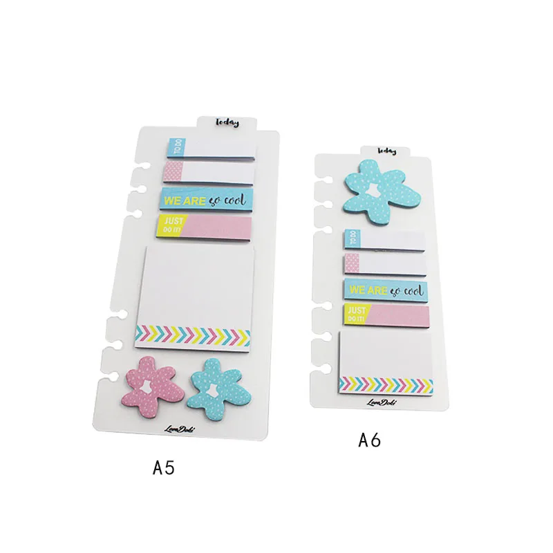Lovedoki 2019 Весна memo pad Sticky Notes Kawaii Стикеры для Dokibook тетрадь спираль s планировщик