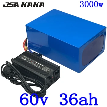 شراء60V 35AH بطارية ليثيوم حزمة 60V 1500W 2000W 3000W بطارية سكوتر كهربائي 60V 30AH 35AH دراجة كهربائية بطارية مع 5A تهمة