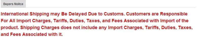 buyer notice