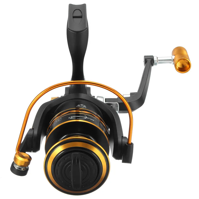 

Bobing GS 1000-7000 Series Metal Spinning Reel Sea Fising Reel Front Unloading Knot Fish Wheel Gear Ratio 5.1:1/5.2:1
