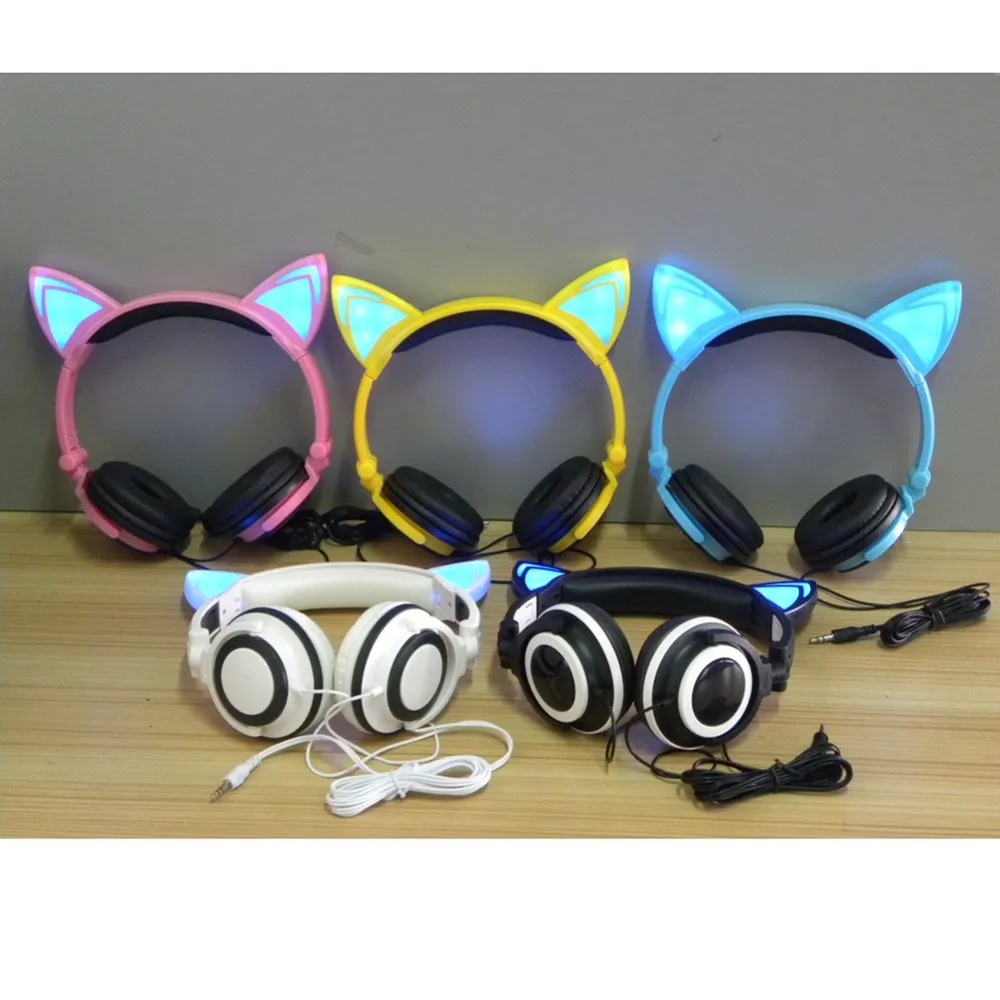 Foldable-Flashing-Glowing-cat-ear-headphones-Gaming-Headset-Earphone-with-LED-light-For-PC-Laptop-Computer (3)