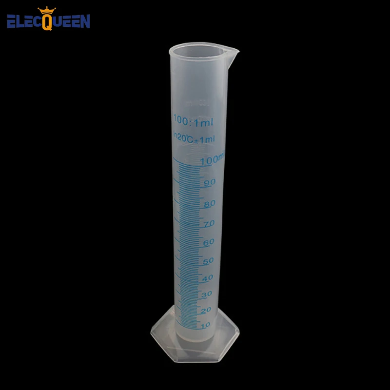 Buy 100ml Transparent Plastic Graduated Cylinder
