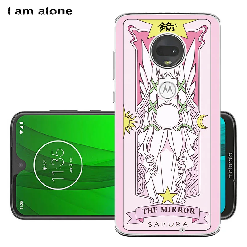 Чехлы для телефонов I am alone для Motorola Moto G7 G7 Play G7 power из мягкого ТПУ для мобильных телефонов модные сумки для Moto G7 - Цвет: Soft TPU HH61