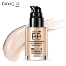 גודל קומפקטי איפור BB קרם פנים הלבנת קרם לחות 30 ML הנוזלי הקרן קונסילר קרם בסיס שמן שליטה