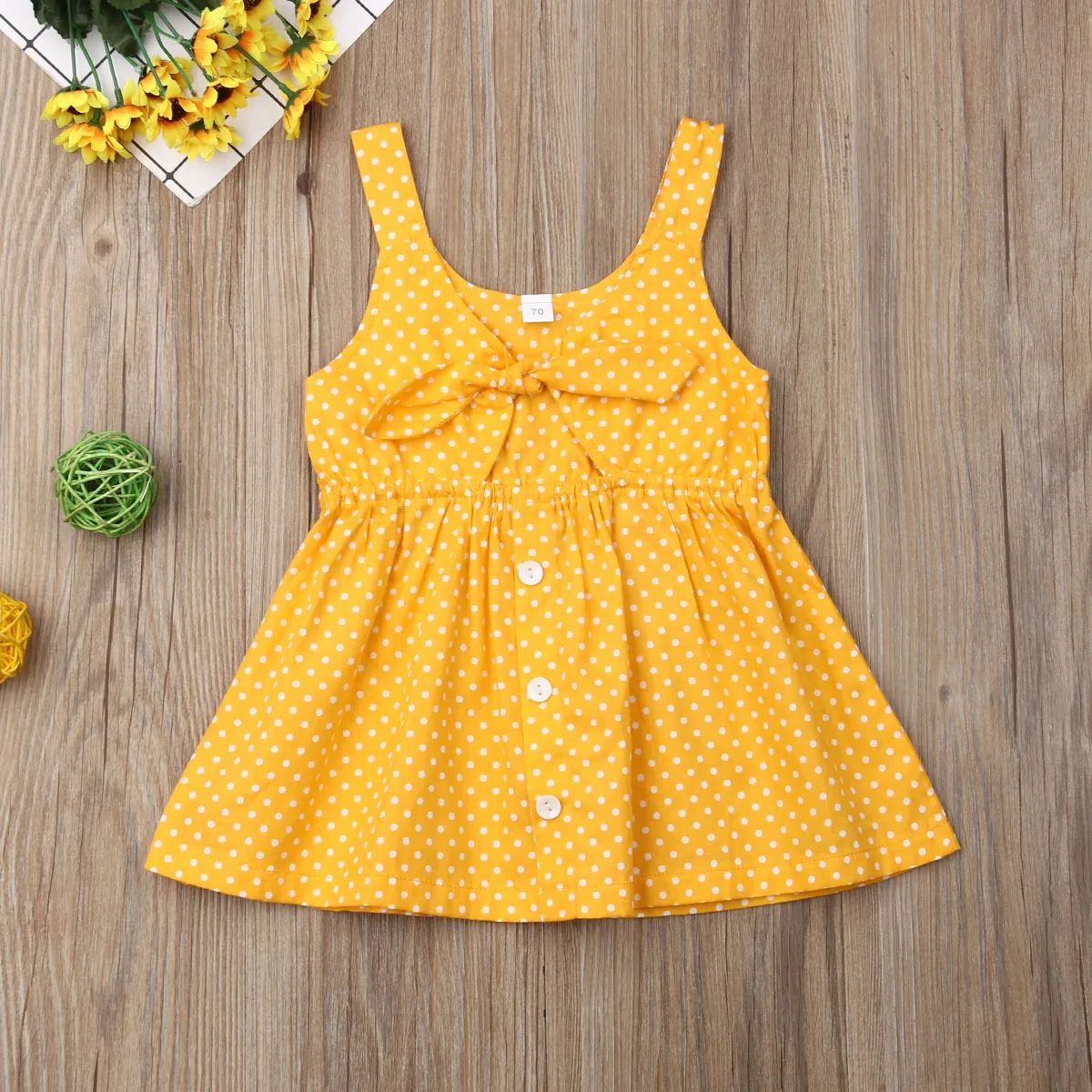 Emmababy/Новейшая модная летняя одежда для маленьких девочек Однотонное платье в