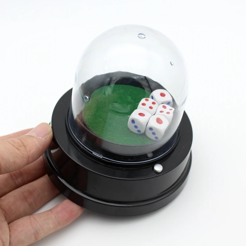 Electronic Dice Cup Board Games Electronic Night Club KTV Dice Games Juego Piezas Maderain Dice