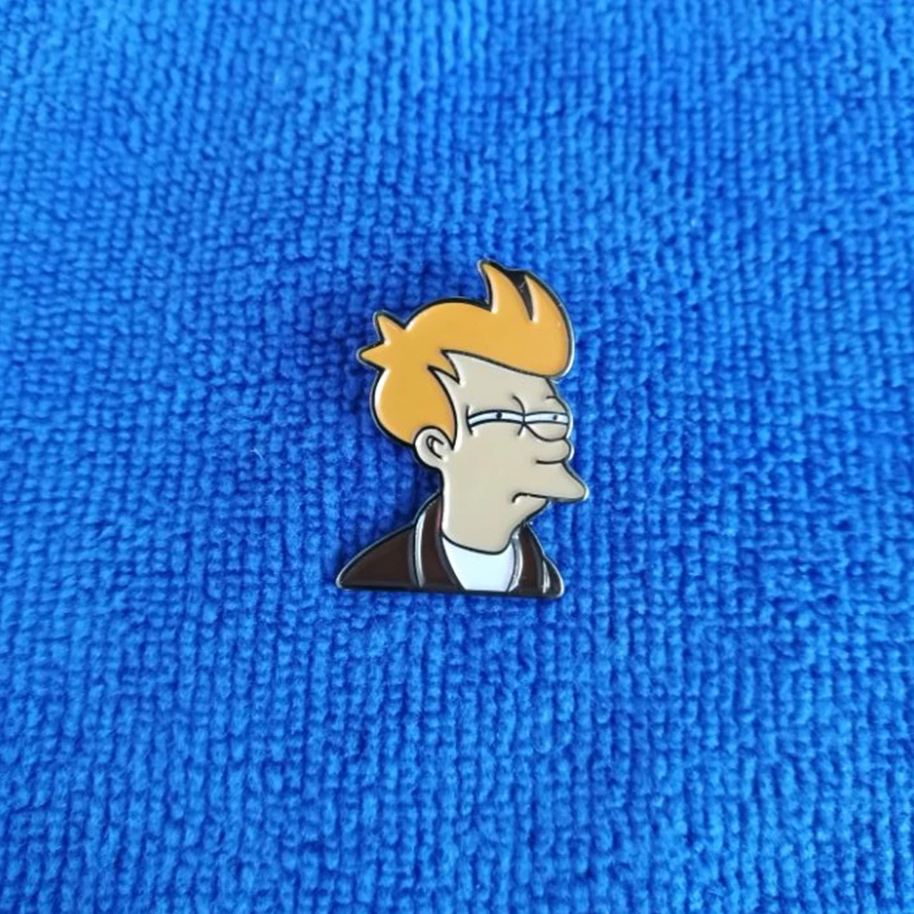 

Futurama Philip J Fry badge brooch
