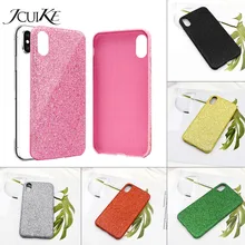 

Matte Phone Case For iPhone XS Case For iPhone XR XSMax 8Plus 7Plus 8 7 6 6S Plus Cases Fashion Luxury Bling Soft Cover Coque