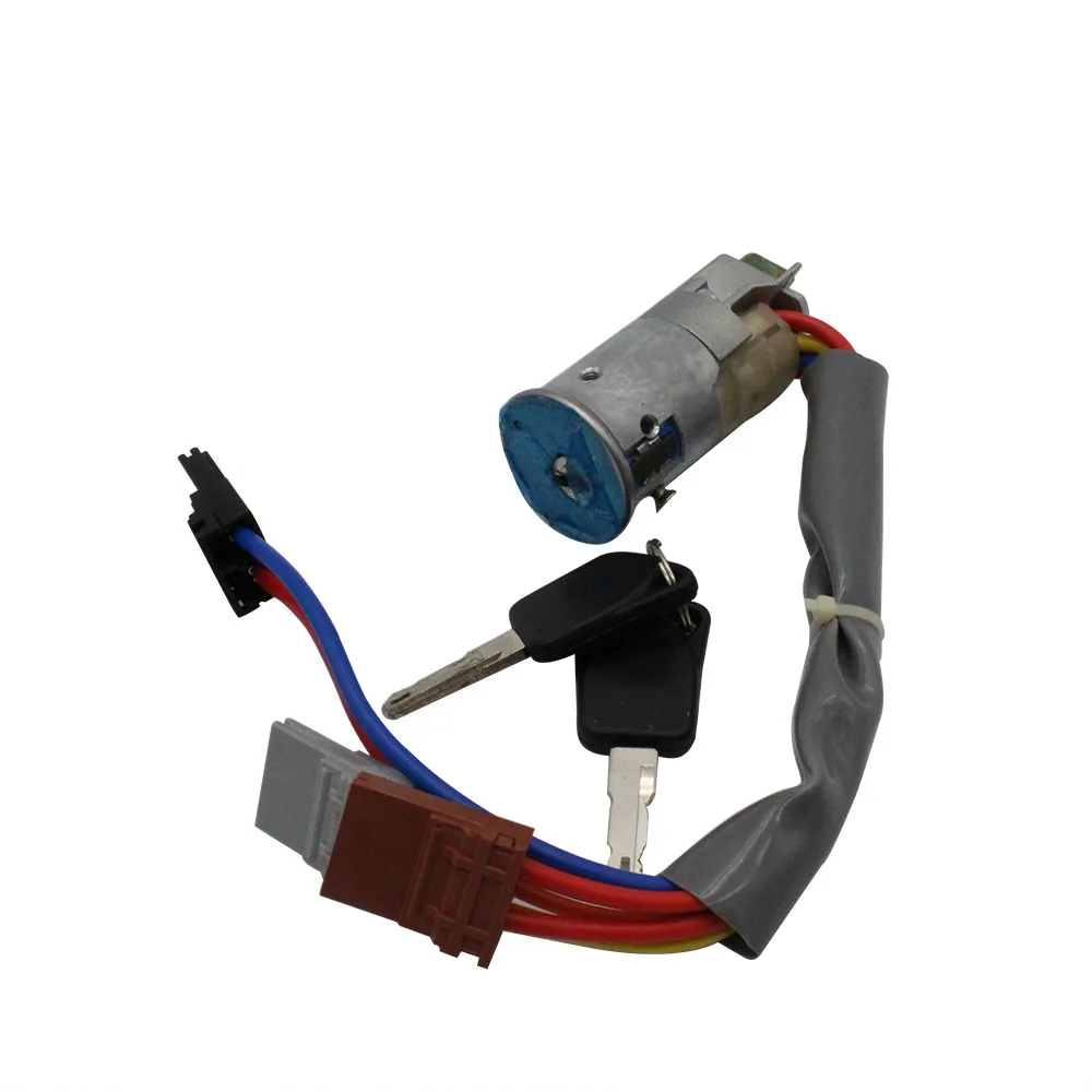 

Car Ignition Switch For Peugeot 306 93-97 Ignition Barrel Switch Lock + Keys 6 Pin New 4162-99 6P dropship d26