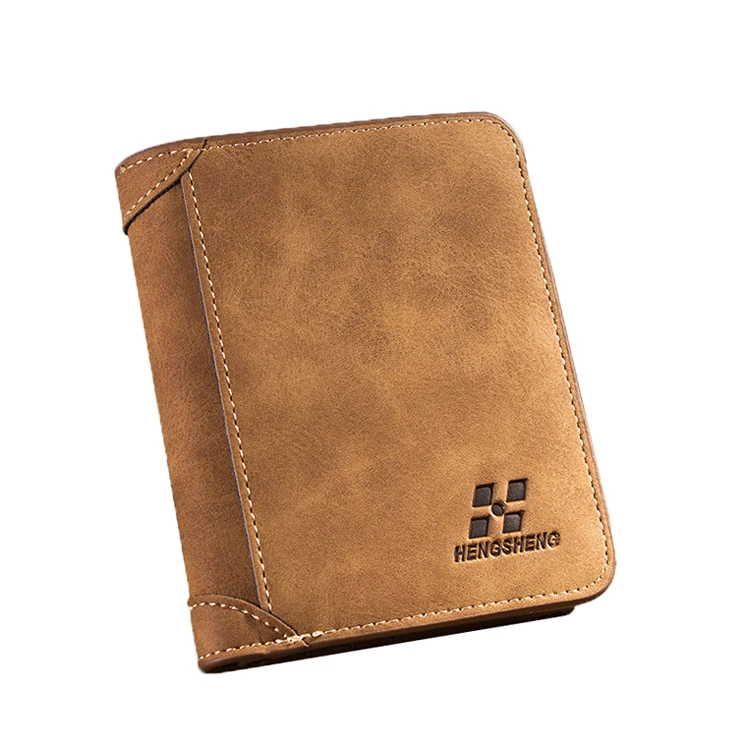 

MoneRffi PU Leather Short Men Casual Wallets Short Design ID Card Holder Waterproof Black Male Wallet Casual Top Quality Purse