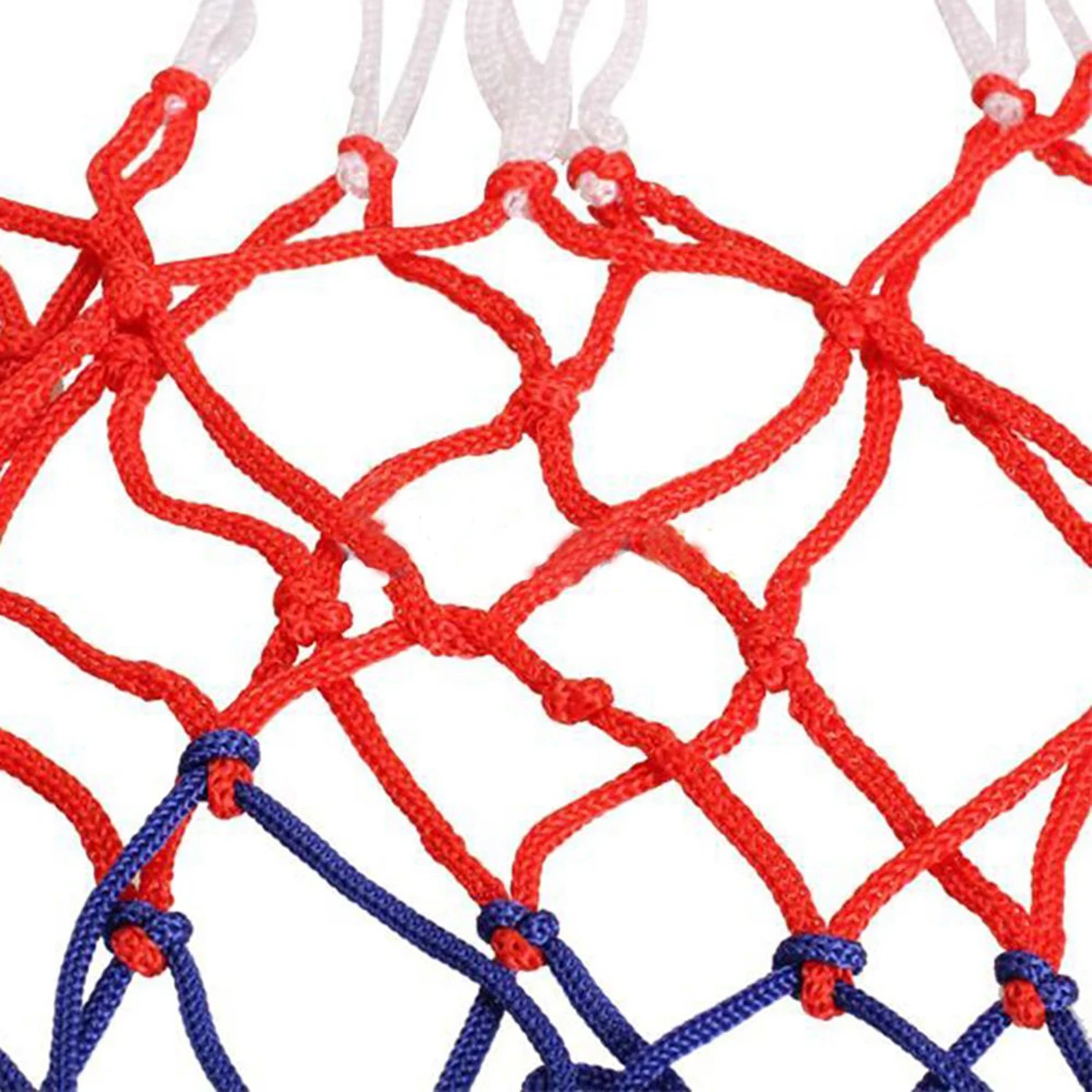 Mayitr Basketball Training Standard Basketball Mesh Nylon Thread Goal Hoop Net Outdoor Hanging Rim Backboard