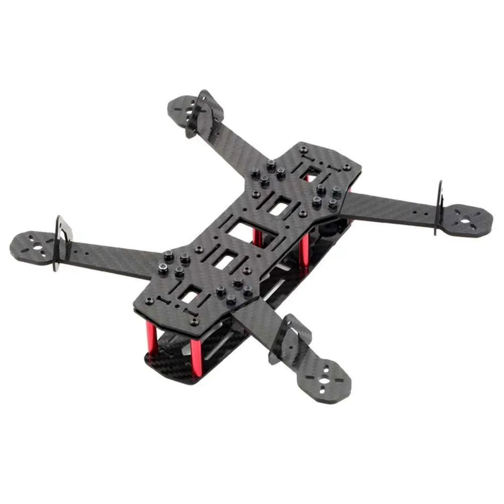 Мини инопланетянин по всему углеродному волокну 250 мм RC Quadcopter Frame Kit разобранный